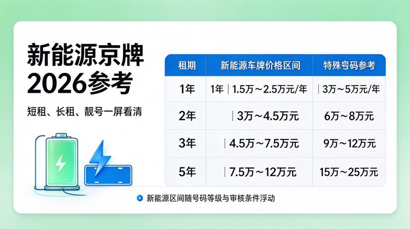 京牌租赁协议